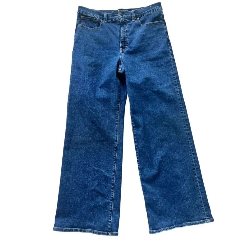 MADEWELL The Wide-Leg High Waist Jean Sz 30